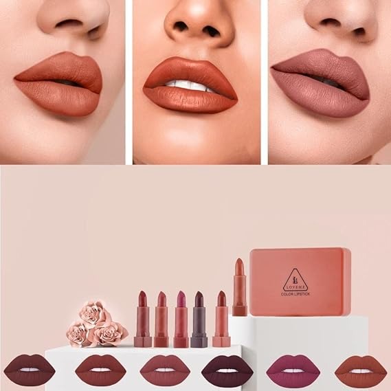HENG FANG High Quality Makeup Matte Organic Waterproof Lipstick - Link Lift Shop