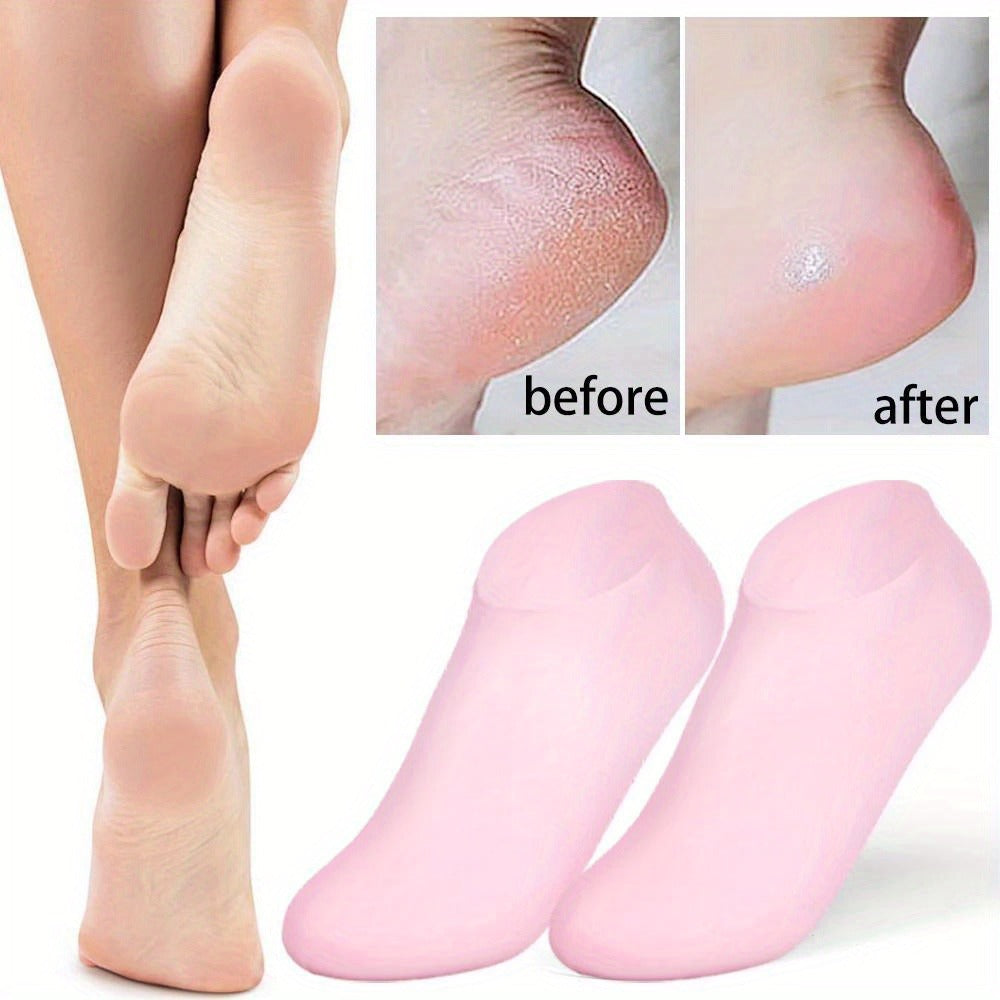 High Quality Silicone Foot Care Socks – Anti-Cracking Moisturizing Gel Socks - Link Lift Shop