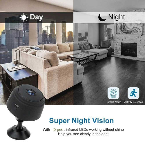 A9 Mini WiFi Wireless Camera – HD Video Recorder with Night Vision & Motion Detection - Link Lift Shop
