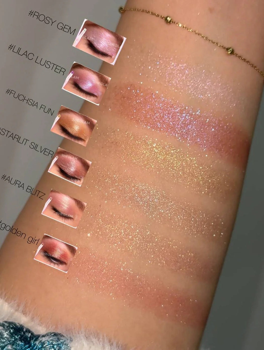 Hudamoji Glitter Jelly Eyeshadow - Link Lift Shop